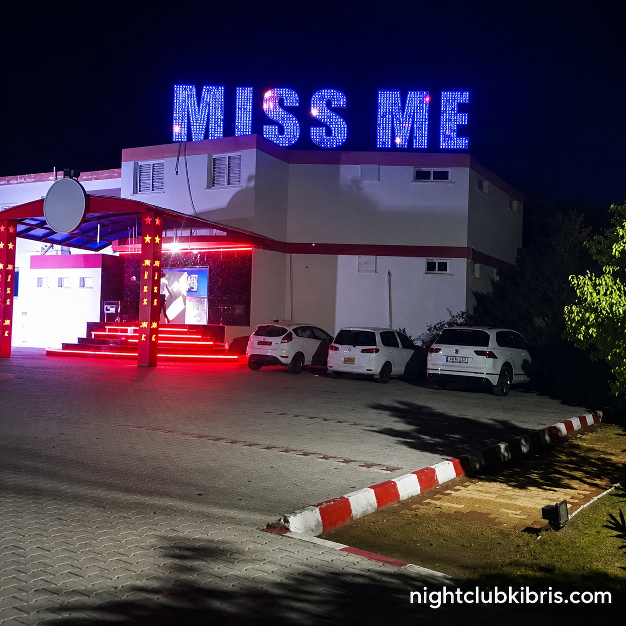 Miss Me Night Club Alayköy dış görünümü ve gece atmosferi