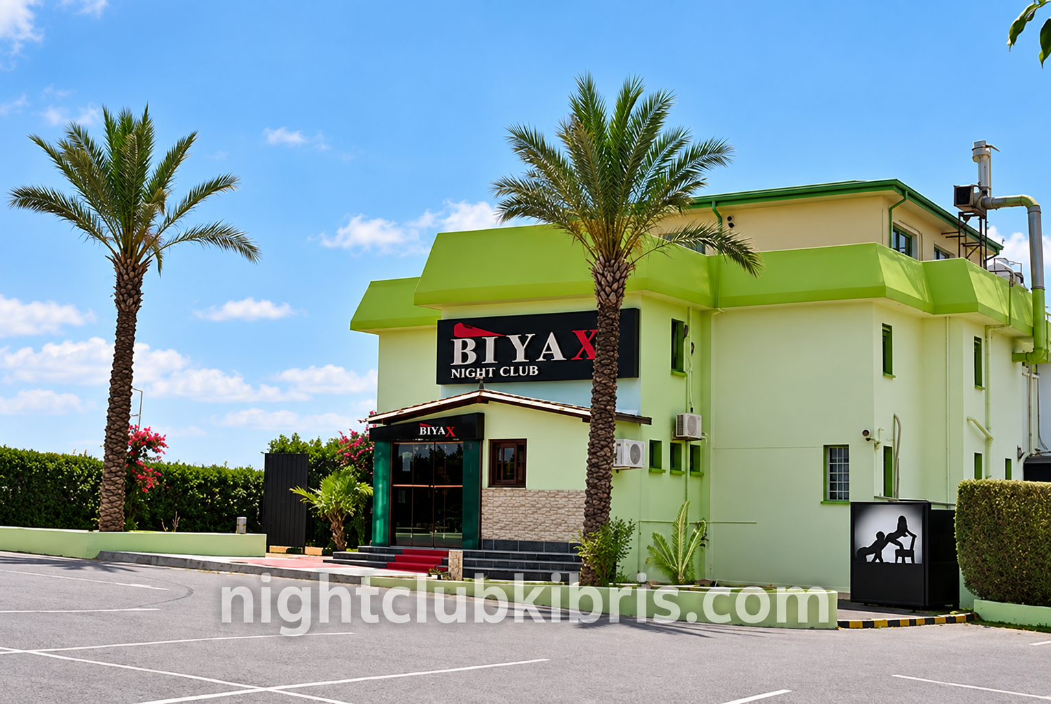 Biyax Night Club Lefkoşa Alayköy dış cephe ve giriş görünümü